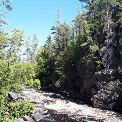 This is a very special area with the falls and old timers know some of the old wild blueberry preserves are in this area, so July is full of wild blueberries around here. They don't publish it on maps any longer, but the old maps show the preserves and many are on private land now inaccessible.