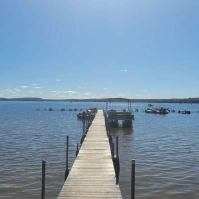 The Sunrise lodge at Land O' Lakes WI is a gem, if you are lucky enough to stay they have inclusive food from in my opinion a world class local run restaurant for the guests. So good I cannot describe it. They have several lodging options and the lake is a great fishing lake.