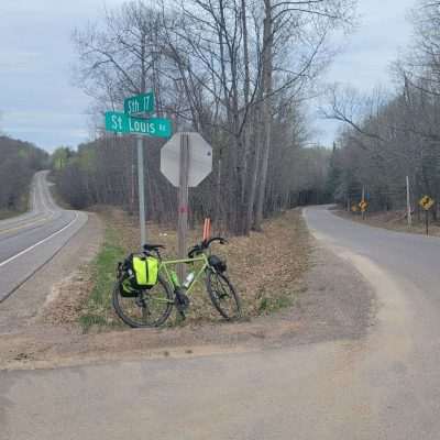 Saint Louis is a beautiful ride, Hwy 17 to Eagle River can have a lot of traffic. Follow the Hwy 17 in this photo to Phelps. The other direction to Eagle River.