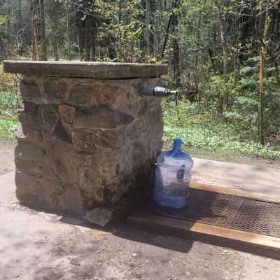 Stumbled on this one very hot summer day. I needed water and there was none. Then a heavenly favor and I found this Artesian Spring. Now I make it a regular stop to get clean healthy water for camp.