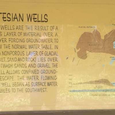 The Artesian Wells and everything you wanted to know. Clean water very cold and fresh.