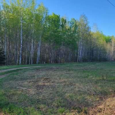 The Turn off of State Line Trail to go to George Young Rec and Golf and back to HWY 424 and Chicagon Lake.