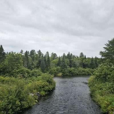 Paint River Forks Campground View.